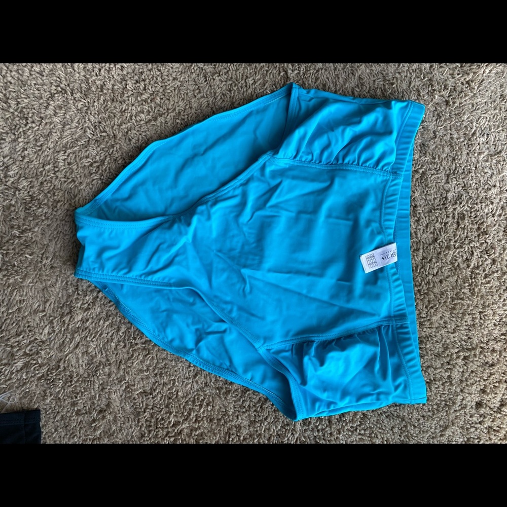 High waisted bikini bottoms